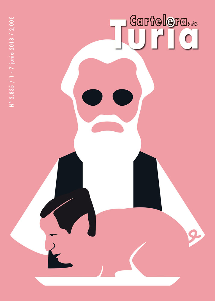 Eduardo Benavent delivers to zaplana, with the body of a pig, in a tray.