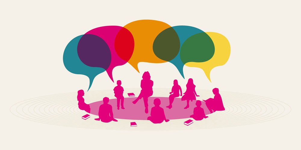 Typographic design with the letters May 68. May is a factory. 6 is a cop that hits 8, which represents a protester.